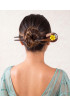 Painted Wooden Hair Stick